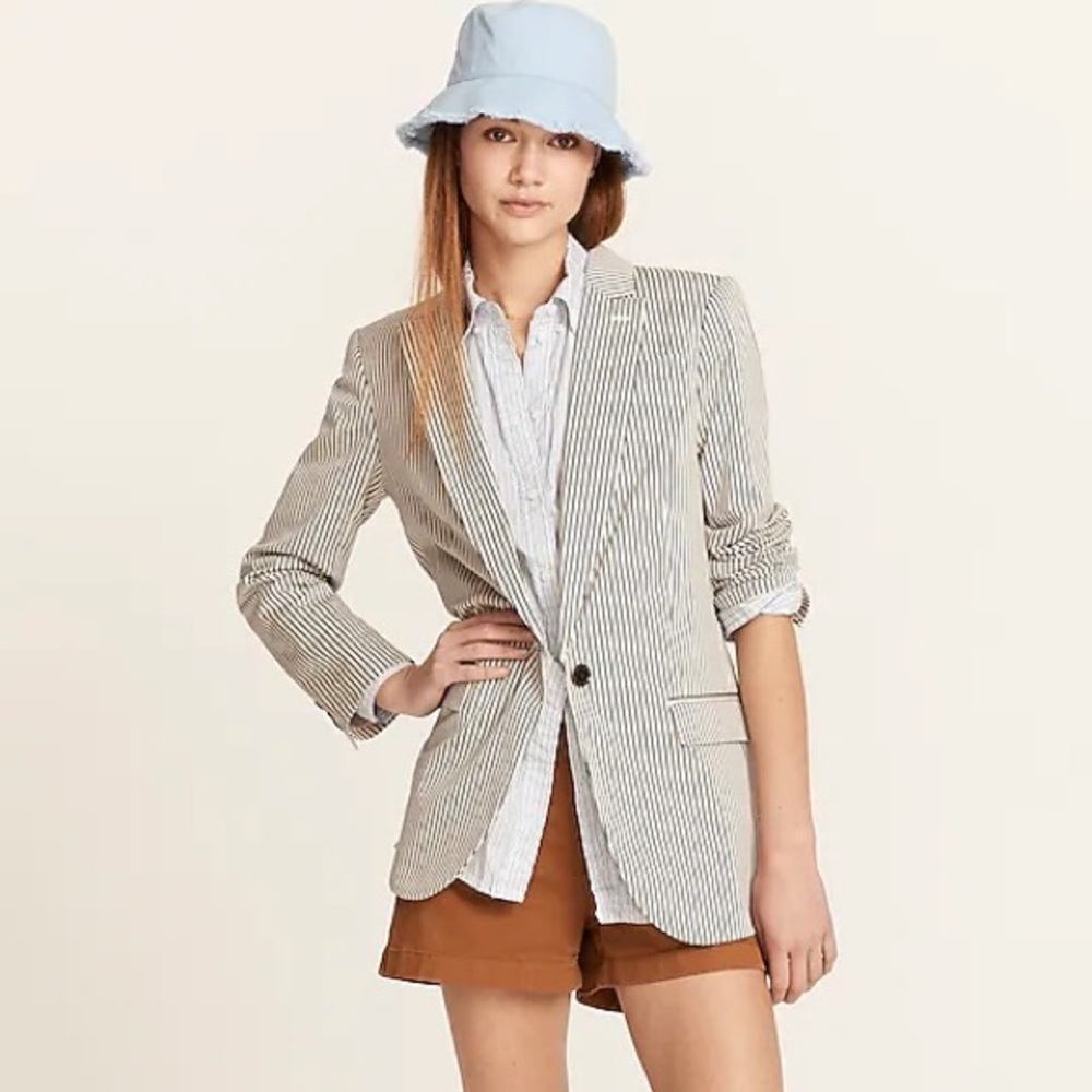 Alfie blazer in striped chino BF430